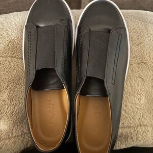 Garnet Hill Women's Black Slip-On Shoes.  New